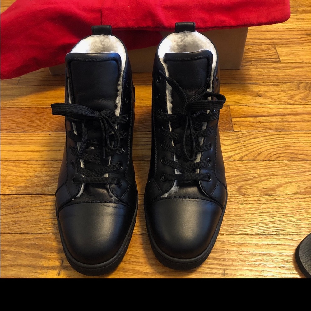 Christian louboutin men’s high top sneakers